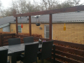 Terrasse - udgang fra køkken