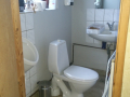 Toilet i garagen